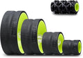 Back Roller Wheel - 5 Pack Yoga Foam Rollers for Deep Tissue Massage & Pain Relief | Green