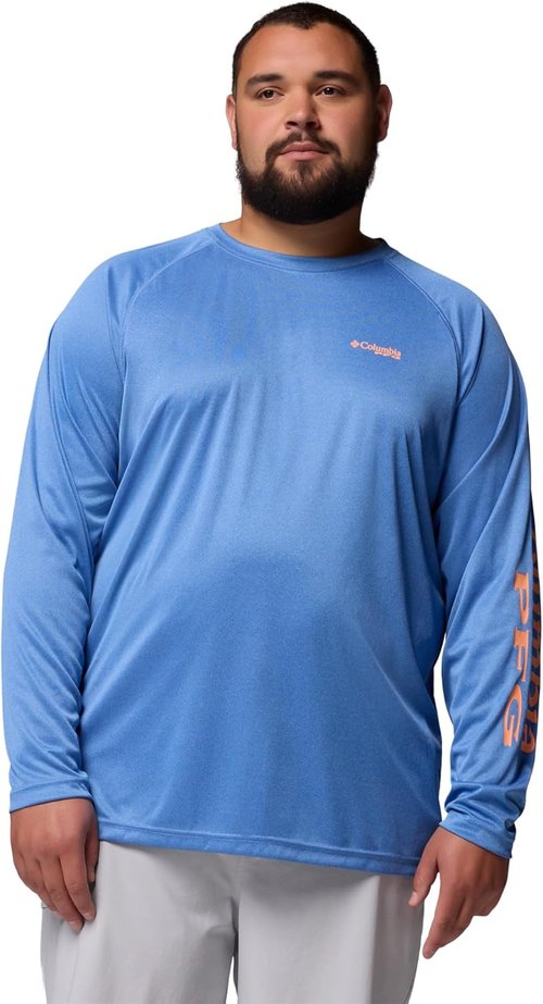 Columbia Men's PFG Terminal Tackle Long Sleeve Fishing Shirt - Quick-Dry Comfort & UV Protection