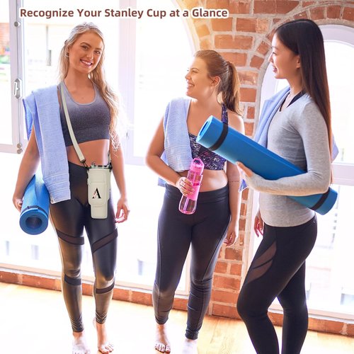 GOEWY Water Bottle Carrier Bag - Adjustable Neoprene Pouch for Stanley 40 oz Tumbler | Phone Pocket Included