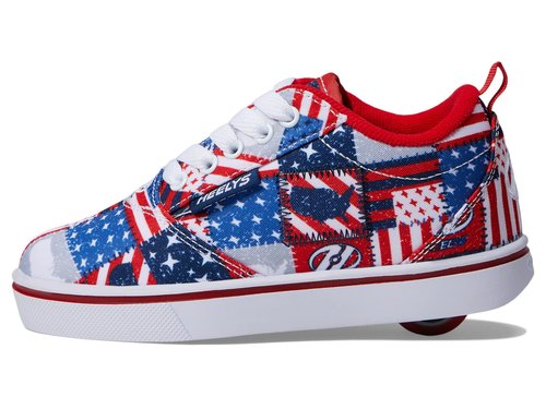 Heelys Pro 20 Prints (Little Kid/Big Kid/Adult) Red/Navy/White 7 Men's, 8 Women's M