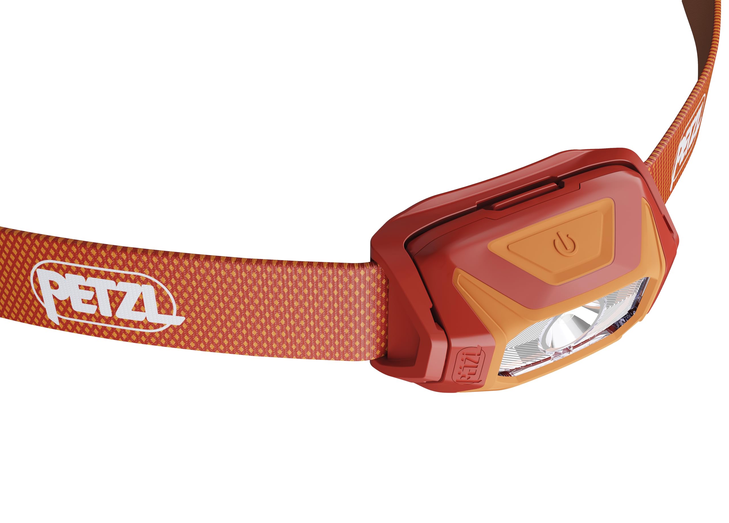 PETZL TIKKINA Headlamp - Compact, Easy-to-Use 300 Lumen Headlamp, Designed for Hiking, Climbing, Running, and Camping - Red