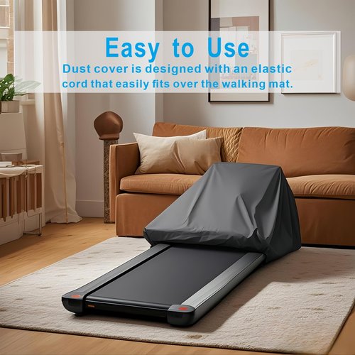 VeyoStories Walking Pad Dust Cover - Under Desk Treadmill Cover, Waterproof, Stretchy Dust Protector for 54" - 56" Walking Pad Under Desk Treadmill, Portable Folding Small Treadmill Cover.