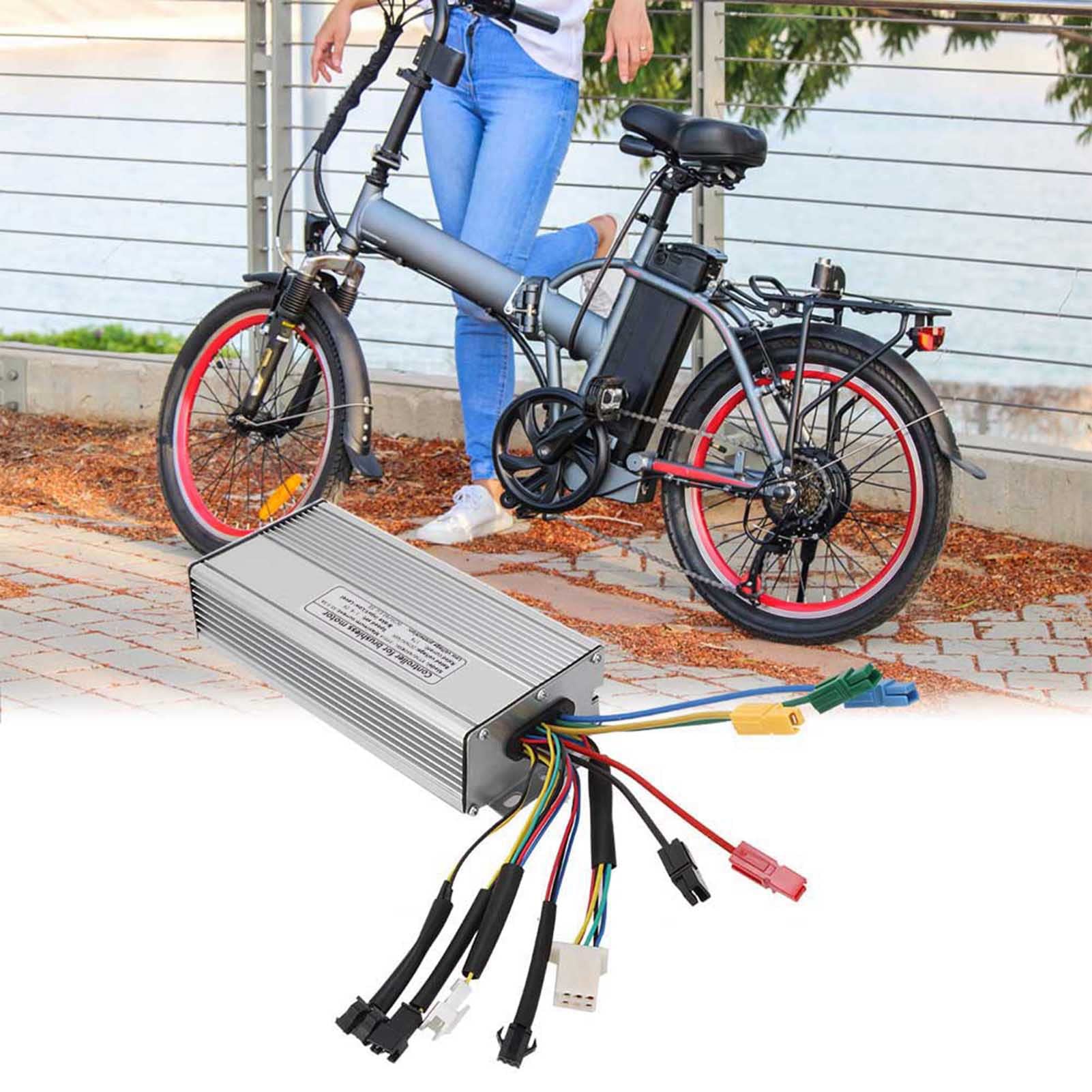 RiToEasysports Aluminum Alloy Brushless Controller 36V 48V 1000W 1500W Brushless Motor Controller Electric for Electric Scooter Bikes