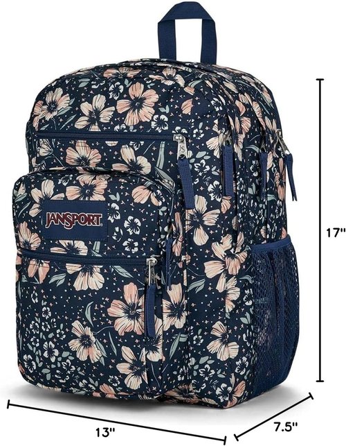 JanSport Laptop Backpack - Ergonomic Computer Bag with 2 Compartments & 15” Sleeve | Fields of Paradise