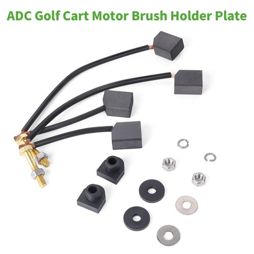 10L0L Golf Cart ADC Motor Brush Kit for Club Car & EZGO TXT 1997-2009 Electric Replaces Part Number OEM# 73120-G25, 1021862-01,1021871-01