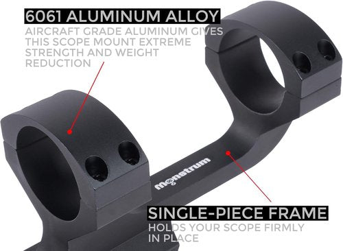 Monstrum Slim Profile Offset Cantilever Picatinny Scope Mount - Lightweight & Durable Design