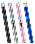 Luxgaze 4 Pack USB Rechargeable Electric Lighters - Windproof Plasma Arc with Safety Lock