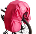 VAOLOAV 100L Bicycle Pannier Saddle Bag Rain Cover Bike Trunk Rain Cover Rose