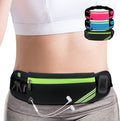 Skiennix Slim Running Belt - Reflective Fanny Pack for Hiking & Cycling | Lightweight Jogging Pouch