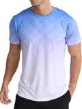 Skiennix Men's Athletic T-Shirt - Quick Dry Moisture-Wicking Gym Top | Short Sleeve Workout Wear