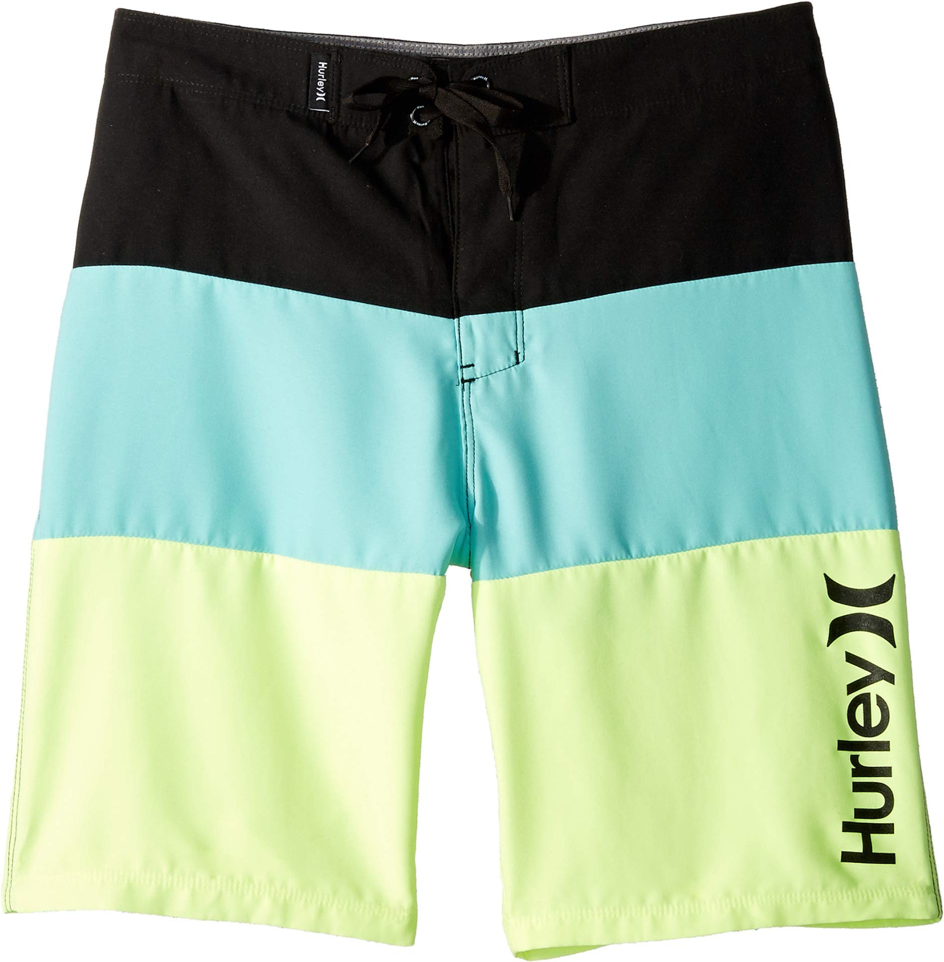 Hurley Boys' Big Classic Board Shorts, Tropical/Black, 10