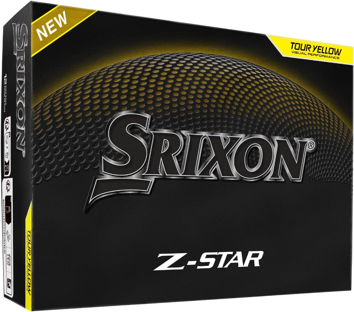 Srixon Z-Star Golf Balls - Premium Performance for Maximum Distance | 12-Pack