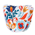 Craftsman Golf Floral Mallet Putter Headcover Cover for Heel Shaft Putters Women Men