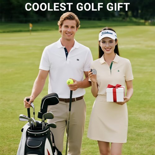 JaoNanl Magnetic Golf Cart Phone Holder - Golf Cart Phone Mount for EZGO, Club Car, Compatible with MagSafe iPhone 16 15 14 13 12 Series Mini, Fits EZGO & More, Ideal Golf Gift for Men & Women