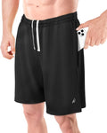 NY Threads Men's Athletic Shorts - Quick Dry Lightweight Running Gym Shorts with Pockets