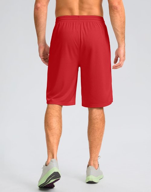 G Gradual Men's Athletic Shorts - Lightweight Quick-Dry 11" Basketball Workout Shorts with Pockets