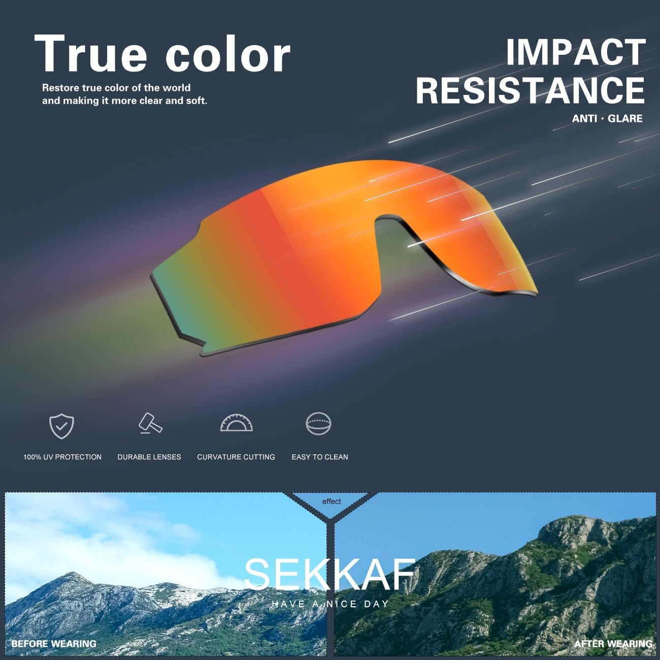 Skiennix Kids Sunglasses - UV Protection Youth Baseball & Softball Glasses for Boys & Girls