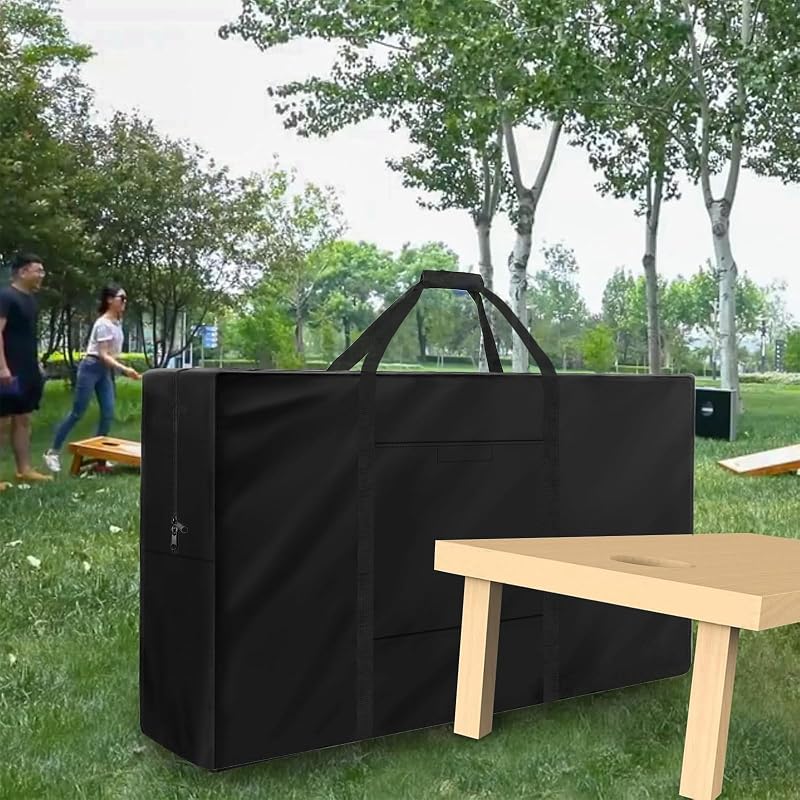 3' x 2' Tailgate Size Weatherproof Cornhole Carrying Case, 600D with PVC Liner