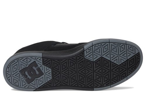 DC Shoes Mens Cure Skate Shoe Black/Black