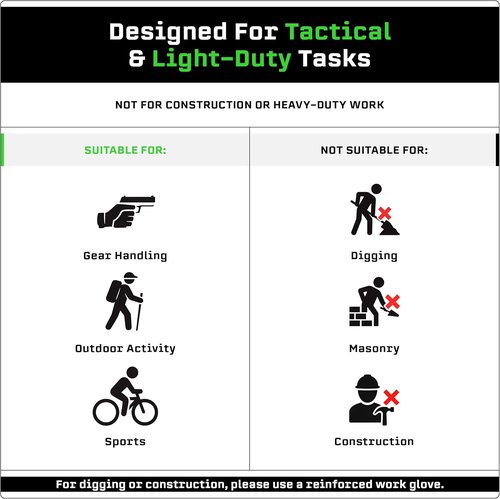 APEX 1.0 High Dexterity Gloves - Tactical Full Finger Design for Hunting & Outdoor Protection
