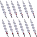 Skiennix Archery Field Points - 12pcs Screw-In Broadheads for Recurve & Compound Bows | 100-300 Grain