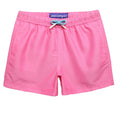 maamgic Boys Swim Trunks Toddler Swim Shorts Little Boys Bathing Suit Swimsuit Toddler Boy Swimwear Peach Pink 8 Years