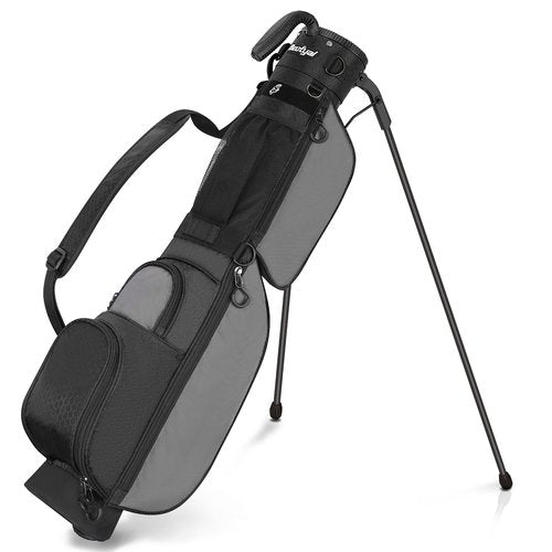 Beutyal Lightweight Golf Stand Bag Portable Par 3 & Pitch and Putt Golf Carry Bag for Driving Range, Executive Courses with Shoulder Strap for Men & Women