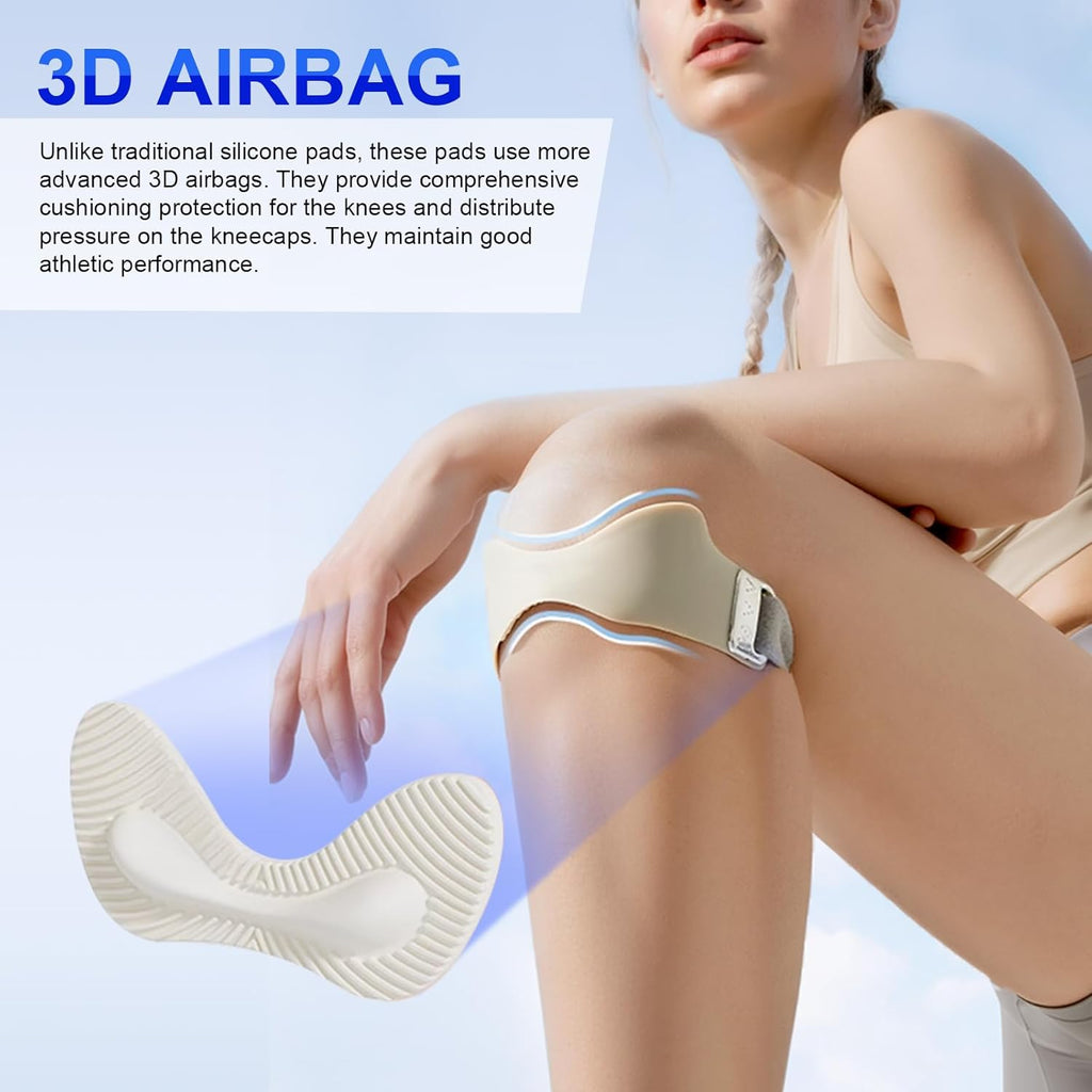 Skiennix Silicone Patellar Tendon Support Strap - Adjustable Non-Slip Knee Brace for Running & Sports