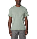 Columbia Men's Thistletown Hills Short Sleeve, Canteen Heather, 4X
