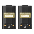 BAOFENG 2 Pack UV-17 Battery High Capacity 3800mAh for UV-17 Pro GPS Ham Radio Type-C Charging DC8.4V BL-UV17 Replacement UV-17H Walkie Talkie Accessories