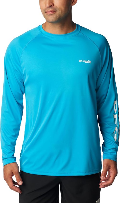 Columbia Men's PFG Terminal Tackle Long Sleeve Fishing Shirt - Quick-Dry Fabric | Lightweight Comfort