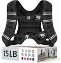 Skiennix Weighted Vest - Adjustable & Comfortable Rucking Vest for Walking, Running & Strength Training