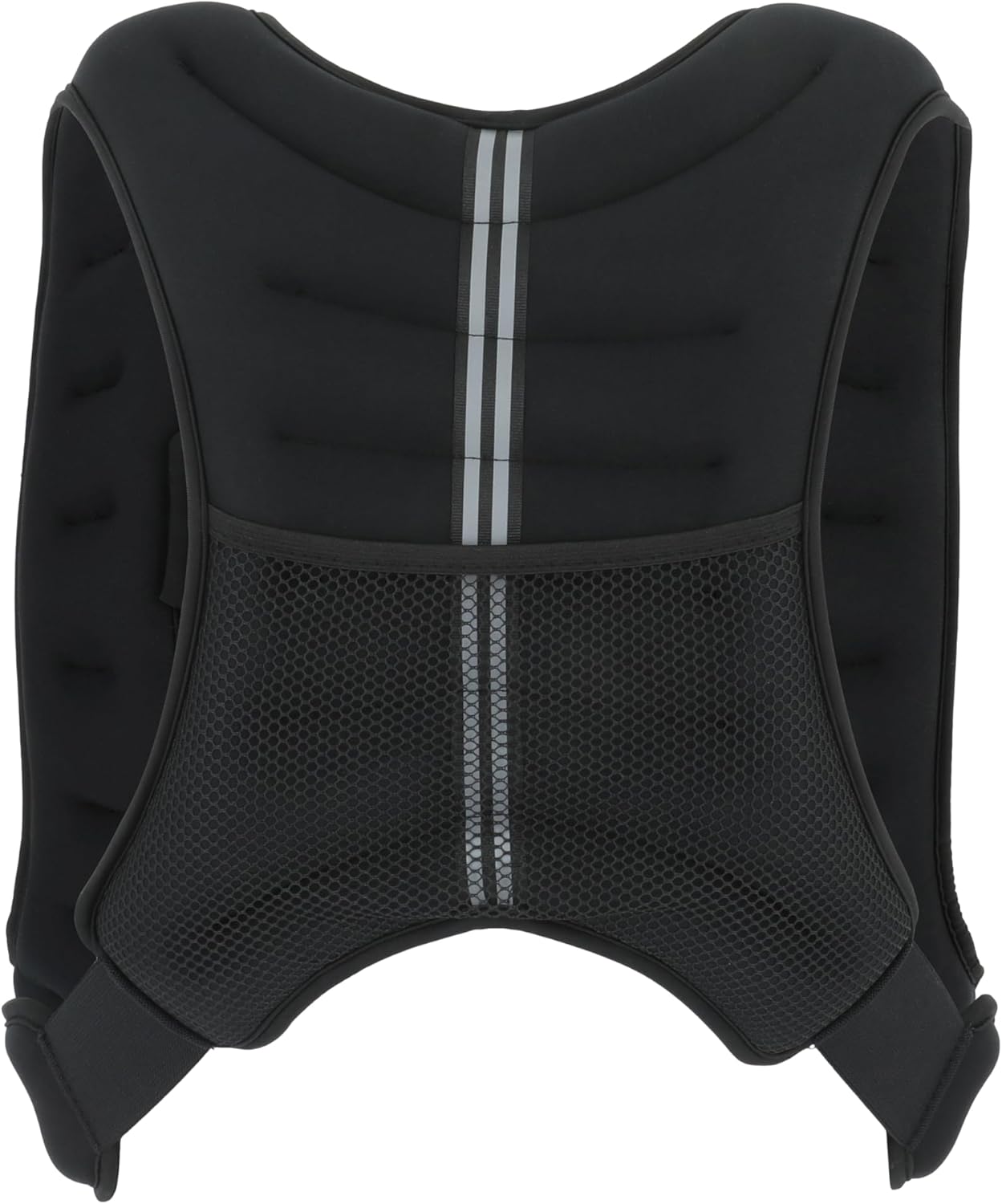 Skiennix Weighted Vest - 15lb/20lb for Strength Training & Running | Reflective Stripe, Slim Design