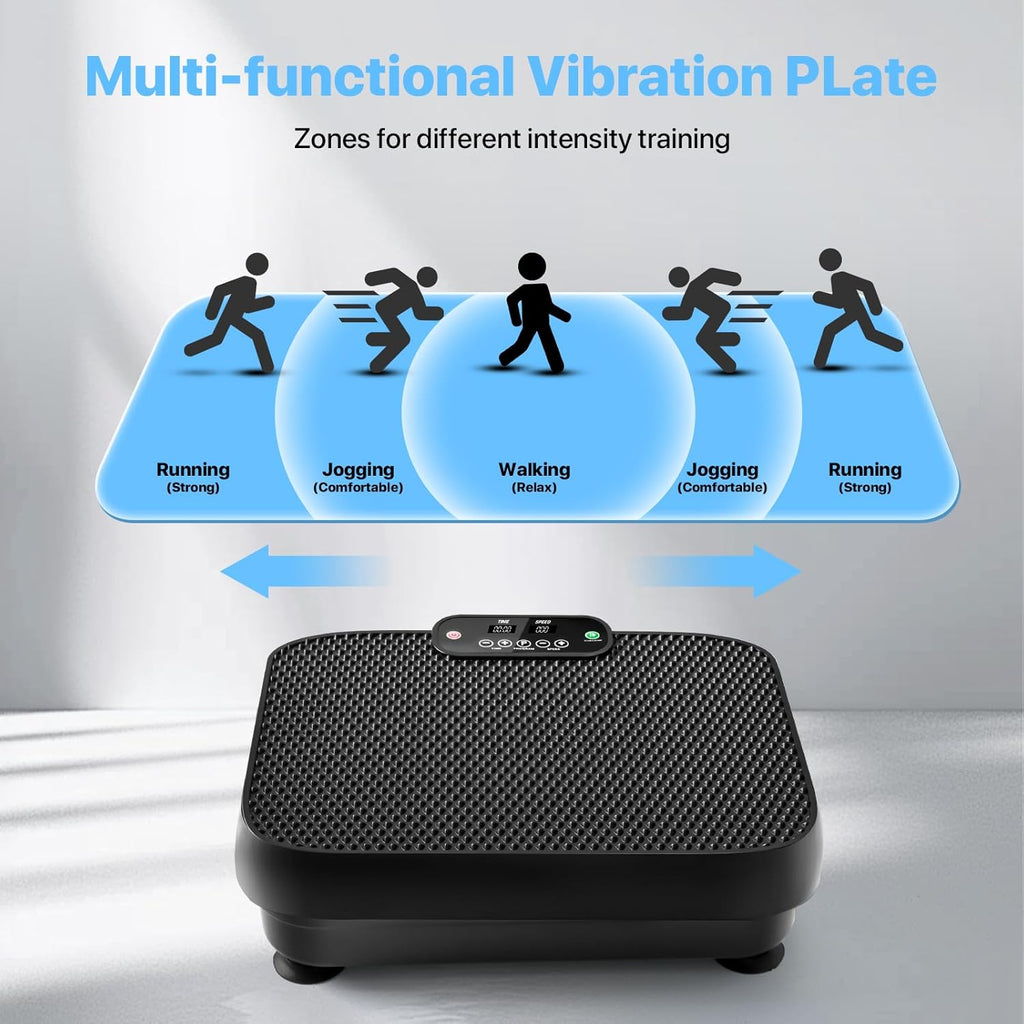 Skiennix Vibration Plate Exercise Machine - Whole Body Workout & Lymphatic Drainage | Mini Shake Plate