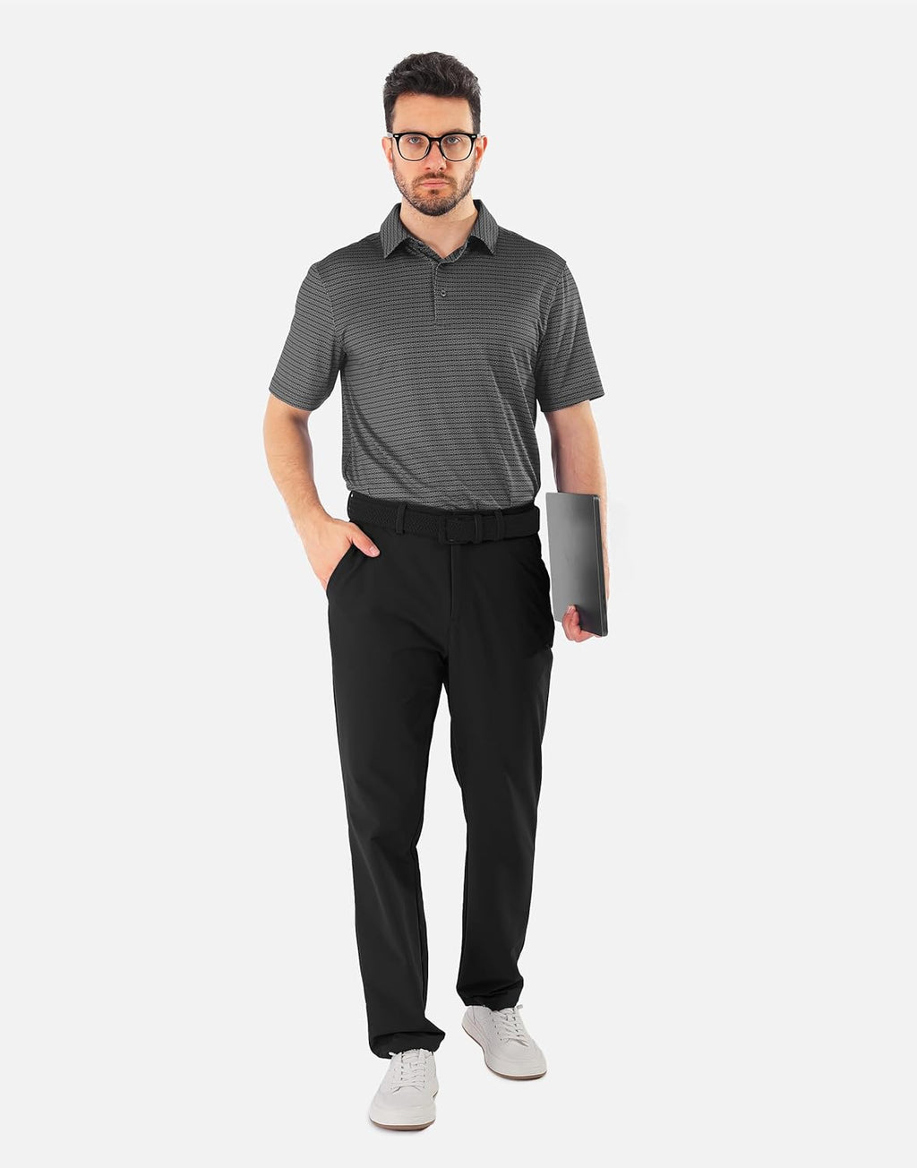 Skiennix Men's Golf Pants - Stretch Classic Fit, Quick Dry, Water-Resistant | 30"/32"/34" Sizes, 6 Pockets