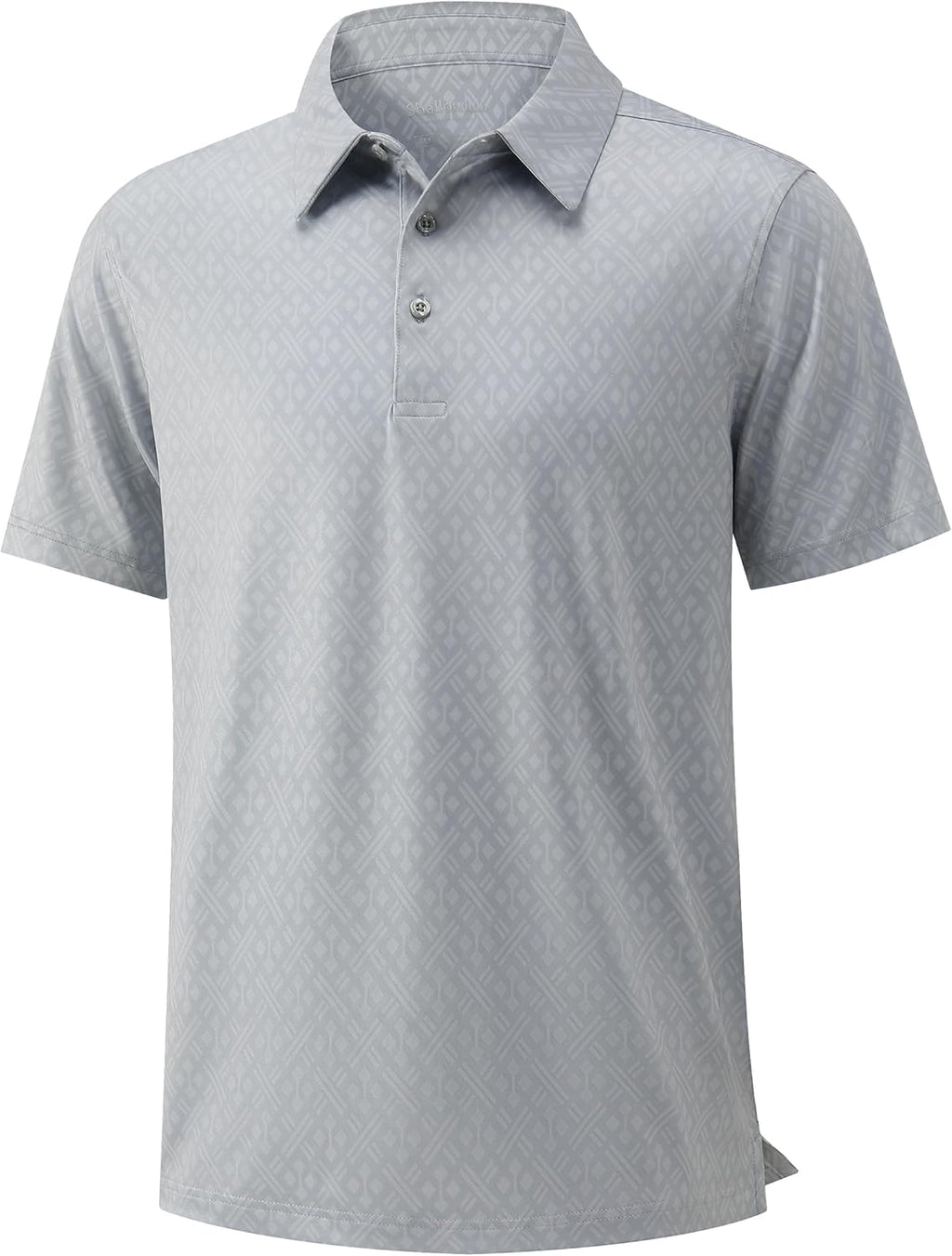 Skiennix Men's Golf Polo - Short Sleeve Dry Fit Moisture-Wicking Performance Shirt | Casual Print Design