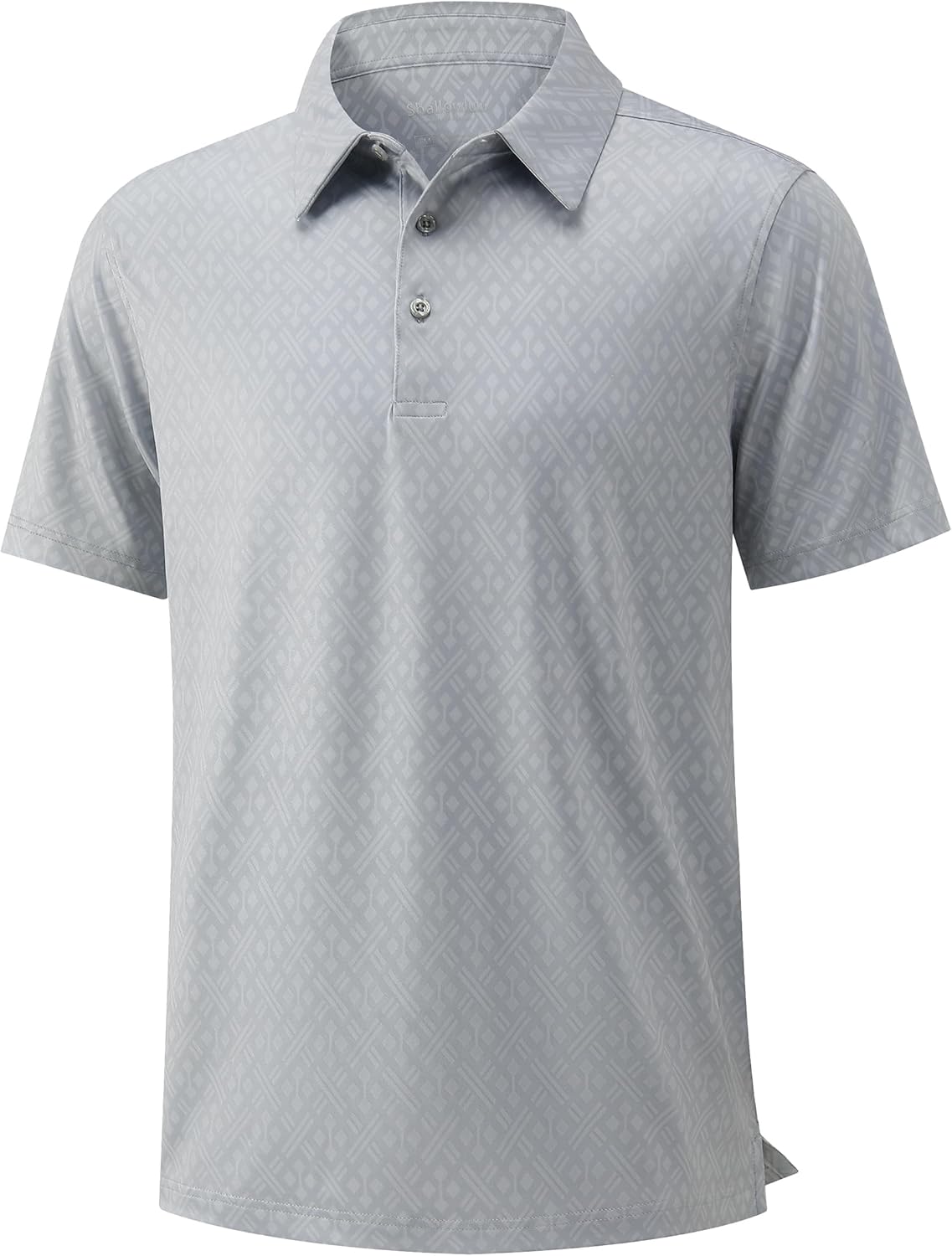 Skiennix Men's Golf Polo - Short Sleeve Dry Fit Moisture-Wicking Performance Shirt | Casual Print Design