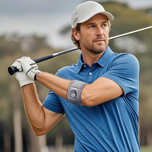 Tennis Elbow Brace for Men Women, Elbow Brace for Tendonitis Tennis Elbow & Golfer's Elbow, Adjustable Elbow Strap, Gray, REGULAR Size (M/L), 9"–11.5", 1 Pack