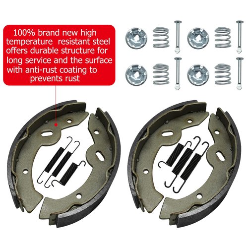 Golf Cart Brake Shoes For EZGO Medalist TXT RXV Workhorse Yamaha G9 G11 G14 G16 G19 G20 G21 G22 G23 G27 G28