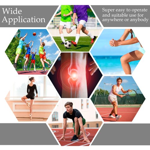Syhood Compression Bandage Wraps for Leg, Elastic Calf Compression Sleeve Ankle Support, Adjustable Plus Size for Men and Women Stabilising Ligament, Joint Pain, Sports(4 Pieces,71 Inches)