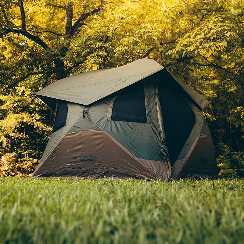 Gazelle T4 Overland Hub Tent - 4-Person Pop-Up Camping Shelter, Waterproof & Quick Setup