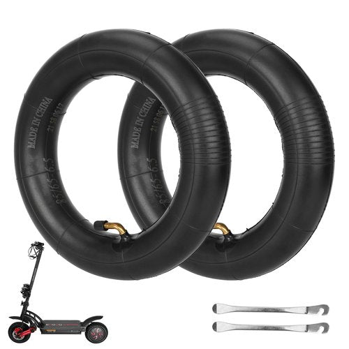LUCK4U 85/65-6.5 Tire, 10 Inch Thick Inner Tube Tire for Kugoo G-Booster G2 Pro for Ninebot Mini Pro Smart Self-Balancing Electric Scooter Front/Rear Wheel Replacement Part (2 Inner Tube)