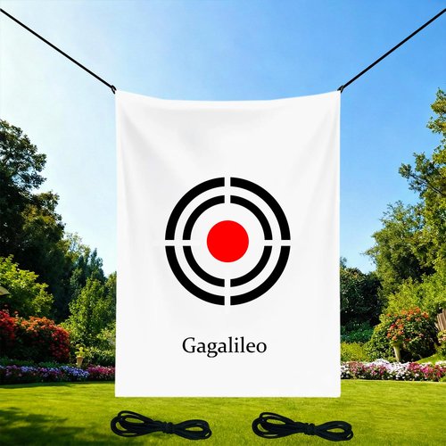 Gagalileo Golf Target Cloth: 5x3FT Protective Net Portable Easy Setup with Ropes Indoor Outdoor Practice All Golfers Training Accuracy for Backyard Garage