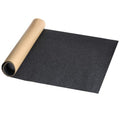 ZUEXT 10.6" x 49.2" Black Skateboard Grip Tape Sheet, 80 Grit Bubble Free Waterproof Scooter Grip Tape, Anti Slip Longboard Griptape, Sandpaper for Rollerboard Stairs Pedal Wheelchair Steps (125x27cm)