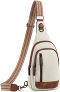 CLUCI Leather Crossbody Bag - Stylish Sling Backpack for Women & Men | Perfect Gift for Birthdays