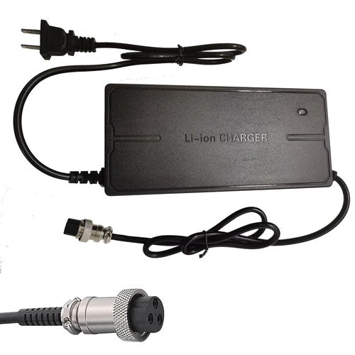 67.2V 3A 3 Prong Scooter Quick Charger, for Yume X11 Y11 M10, Kaabo Mantis 10, 10 Pro, V2/ VSETT 10+, 10+R/Apollo 60V Phantom, 60V Lithium Li-ion Battery Charger