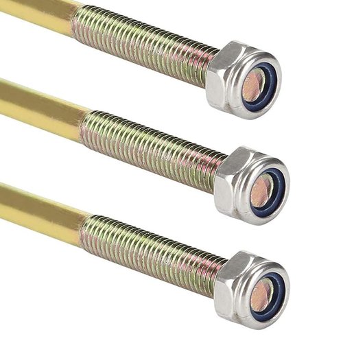 10L0L Golf Cart RXV Battery Hold Down Rod J-Bolt &Nut for EZGO RXV 2008 UP Electric Models Replace OEM# 602896(3 Packs)