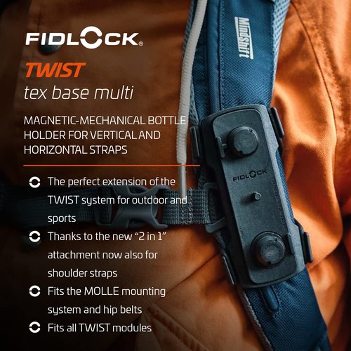 FIDLOCK Twist Tex Base Multi | Fidlock Twist System for Your Backpack