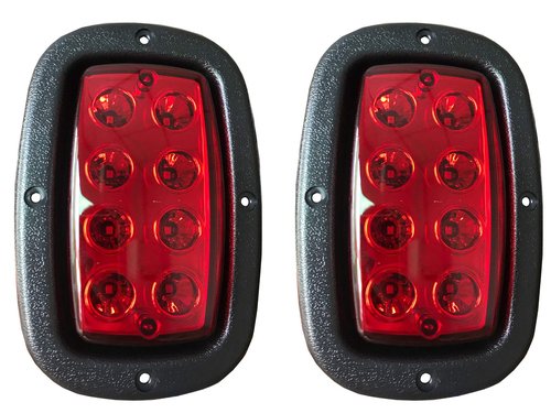 Club Car DS LED Taillight Yamaha TailLights for Club Car DS Gas & Electric Golf carts (1993 & up) and Yamaha G14, G16, G19, G22 Golf Cart