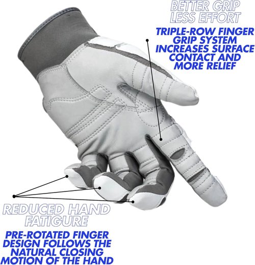 Bionic Men's ReliefGrip 2.0 Golf Glove - Enhanced Comfort & Grip for Better Performance